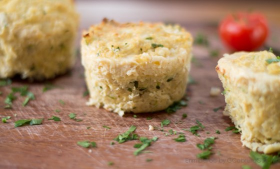 Pastelitos de quinua y calabacín
